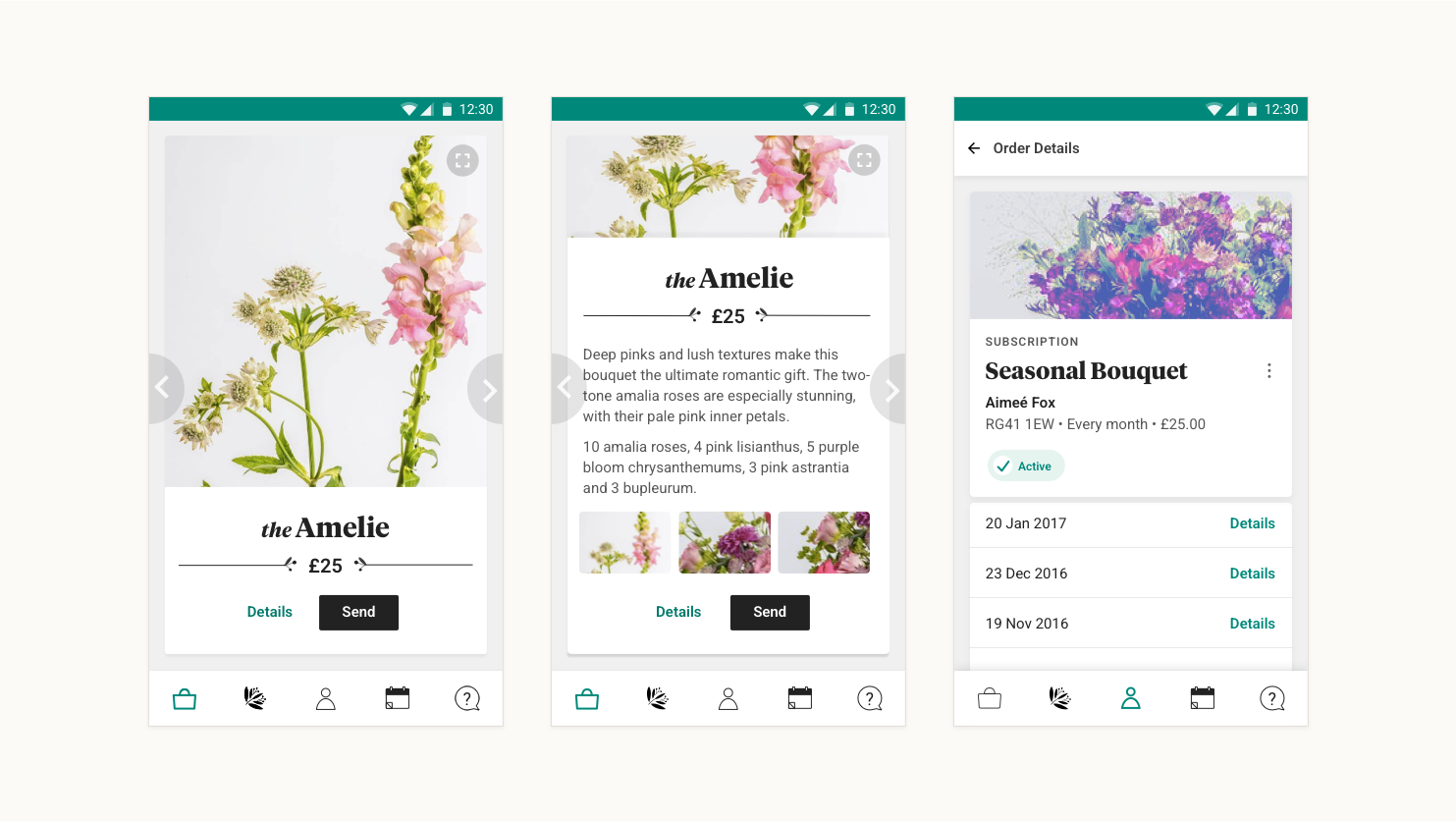 Bloom & Wild Android app